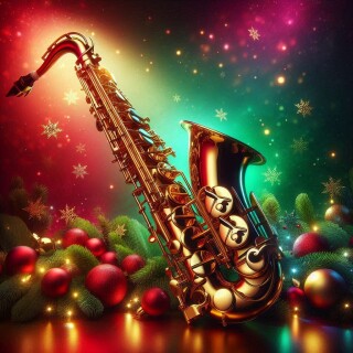 Christmas musical visual #12194