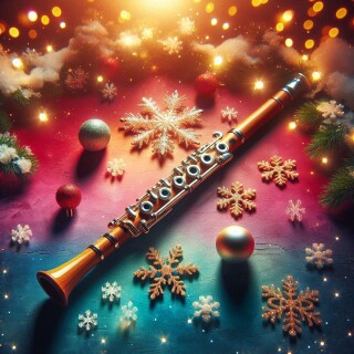 Christmas musical visual #12192