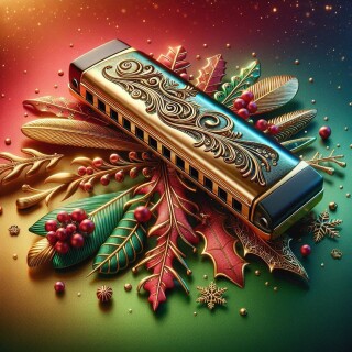 Christmas musical visual #12188