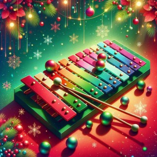 Christmas musical visual #12184