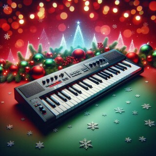 Christmas musical visual #12167