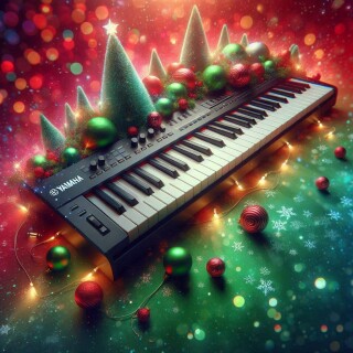 Christmas musical visual #12166