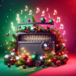 Christmas musical visual #12165