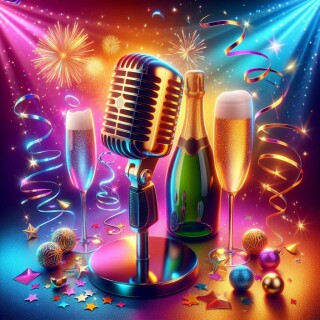 New Year musical instruments visual #12251