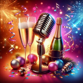 New Year musical instruments visual #12250