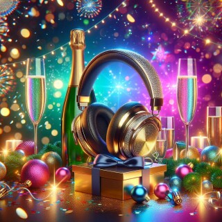 New Year musical instruments visual #12245