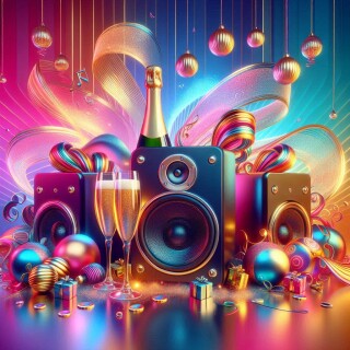 New Year musical instruments visual #12242