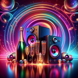 New Year musical instruments visual #12241