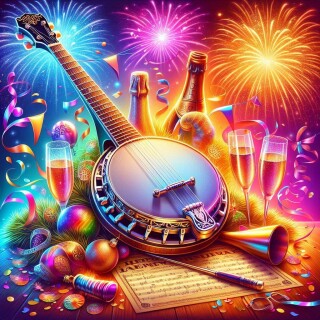 New Year musical instruments visual #12232
