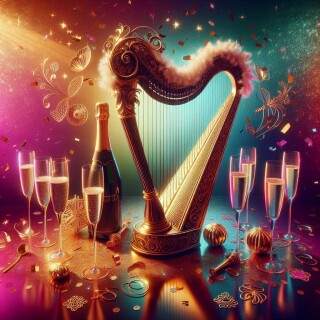 New Year musical instruments visual #12226