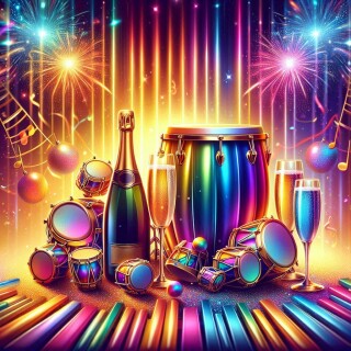 New Year musical instruments visual #12224