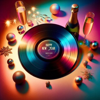 New Year musical instruments visual #12219