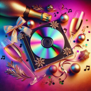 New Year musical instruments visual #12214