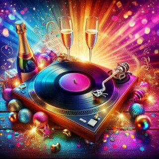 New Year musical instruments visual #12208