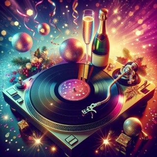 New Year musical instruments visual #12209