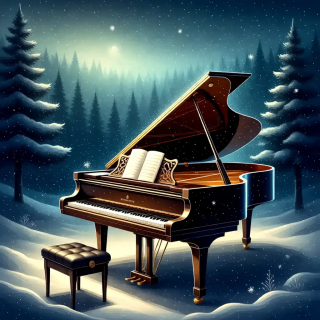 Winter musical instruments visual #12272