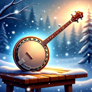 Winter musical instruments visual #12268