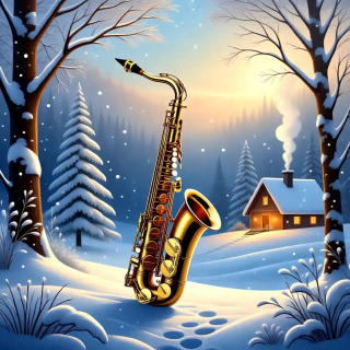 Winter musical instruments visual #12267