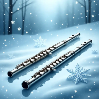 Winter musical instruments visual #12266