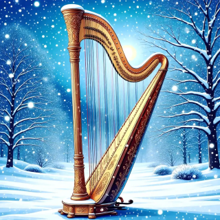 Winter musical instruments visual #12261