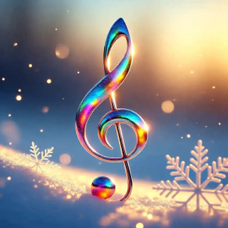 Winter musical instruments visual #12256