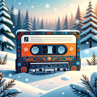 Winter musical instruments visual #12255