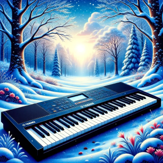 Winter musical instruments visual #12253
