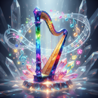 Harp visual #12287