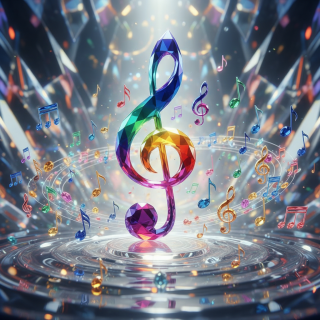 Music note visual #12275